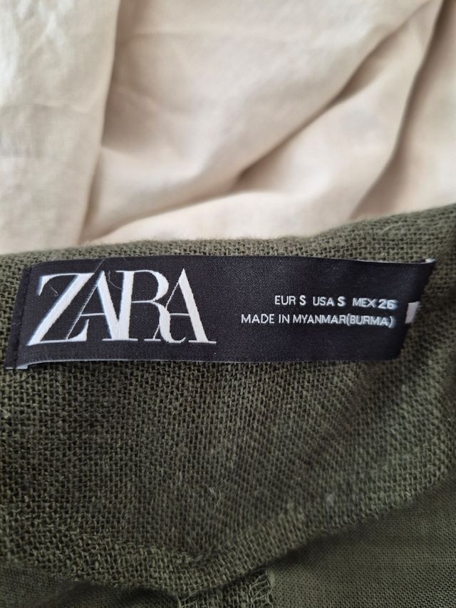Chaqueta Verde Zara (S)