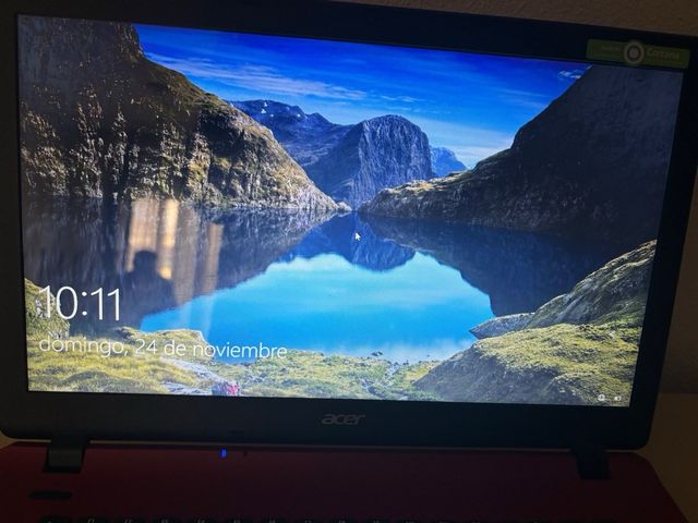 Ordenador portatil acer ES15 y funda