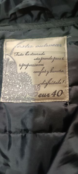 Chaqueta acolchada Festa