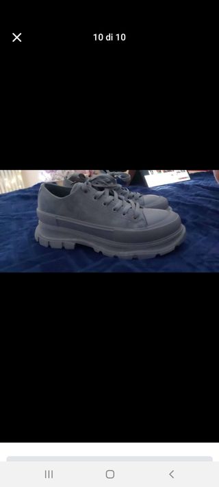 Scarpe cargo turchese/grigio n 38
