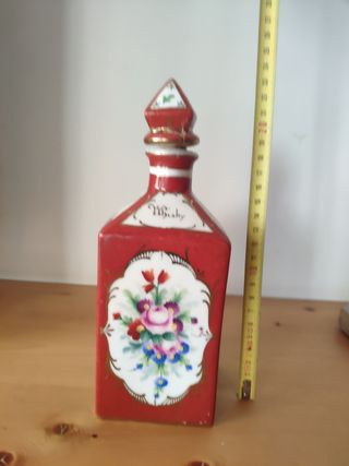 Licorera antigua porcelana