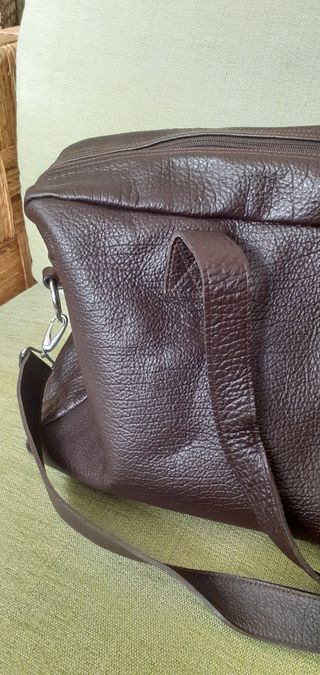 Bolsa viaje piel vacuno
