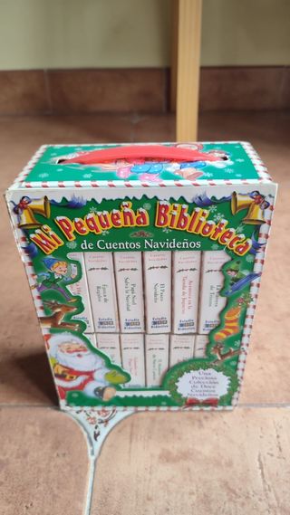 CUENTOS NAVIDEÑOS Mi Pequeña Biblioteca (Spanish