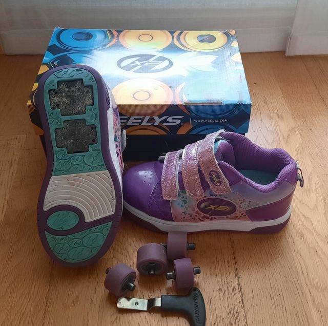 Heelys zapatillas con ruedas y luz