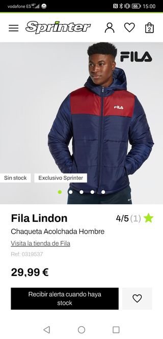 Chaquetón FILA XL