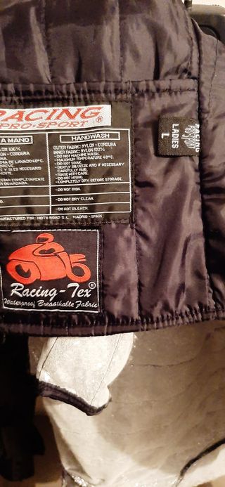 Chaqueta moto Racing Pro Sport mujer 