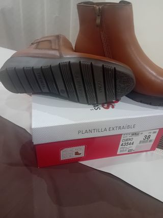 Oferta botines de piel 