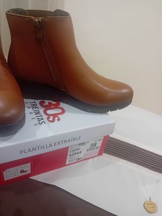 Oferta botines de piel 