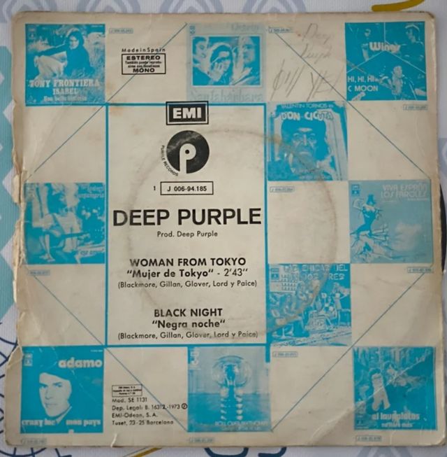 Álbuns de Deep Purple Woman de Tóquio