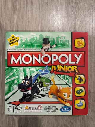 Monopoly junior juego mesa