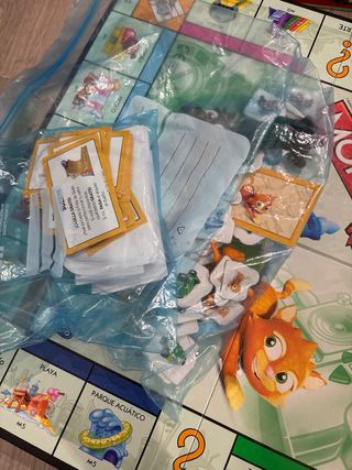 Monopoly junior juego mesa