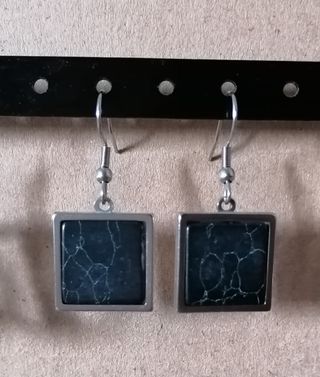 Pendientes acero inoxidable