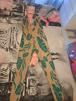 Mono enterizo floral señora