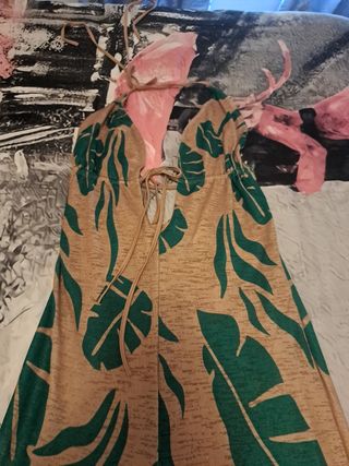 Mono enterizo floral señora