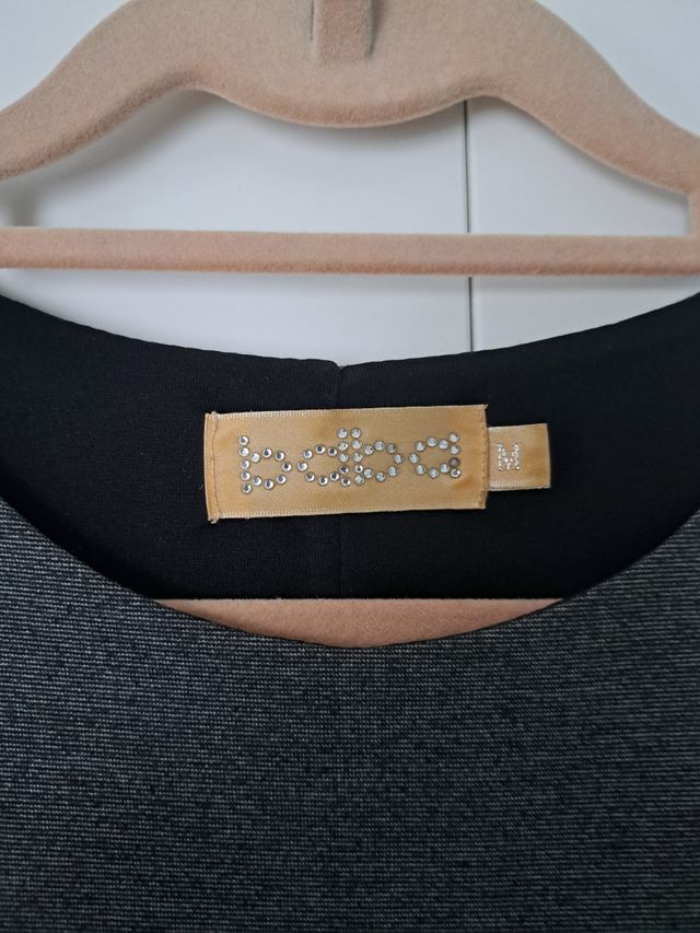 Bdba vestido negro y gris