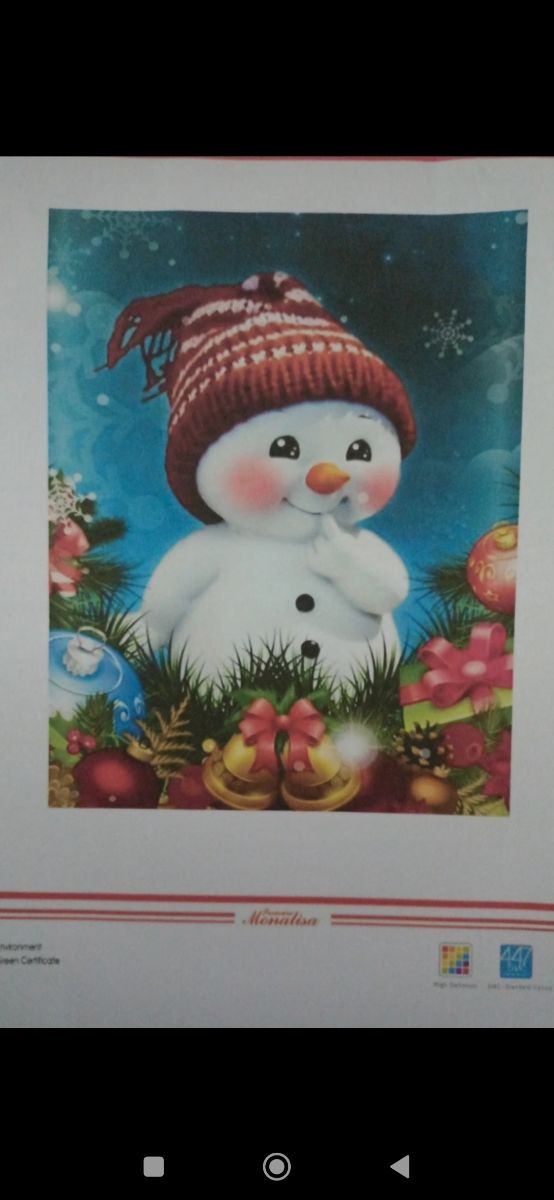 Kit punto de cruz completo, nuevo