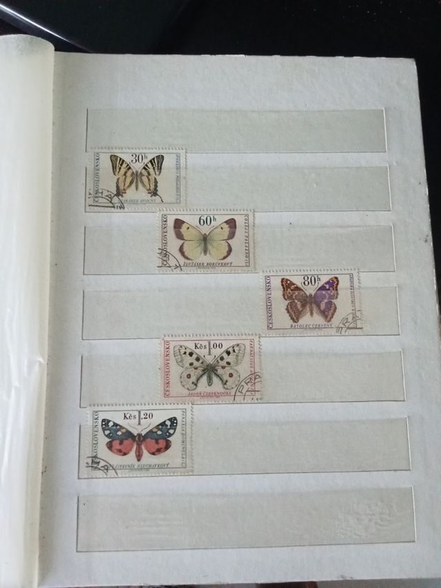 Francobolli farfalle