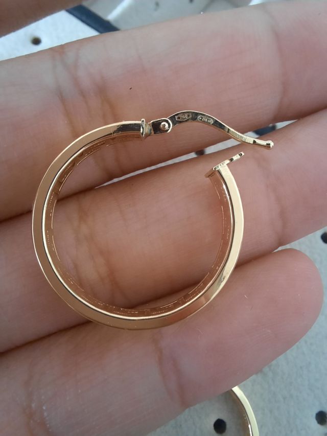 Pendientes de oro 18k