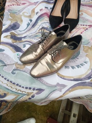 Mocasines mujer zara talla 37