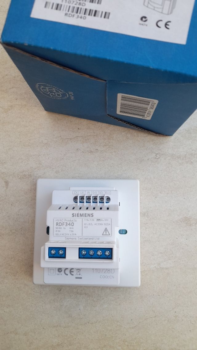 Termostato de ambiente siemens