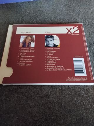 CD Ricky Martin/Vuelve x2 