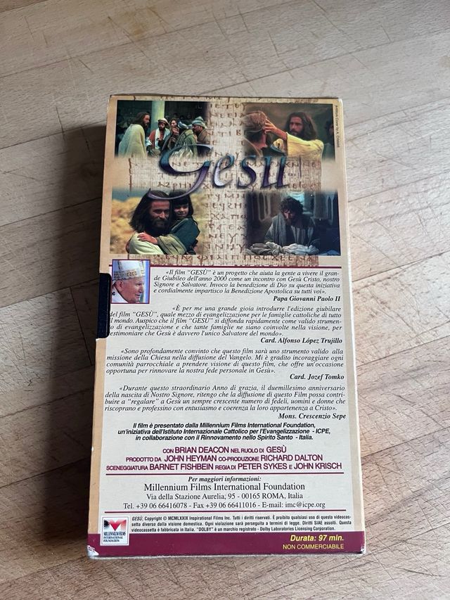 Videocassetta Gesù