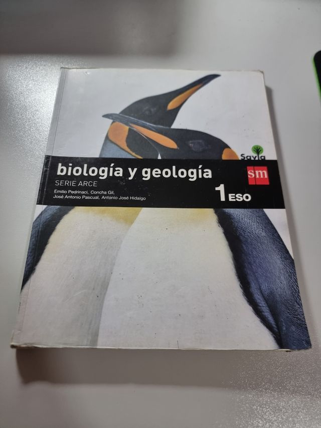 Libros de Texto Escolares 1°ESO, Edición SM.