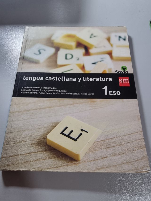 Libros de Texto Escolares 1°ESO, Edición SM.