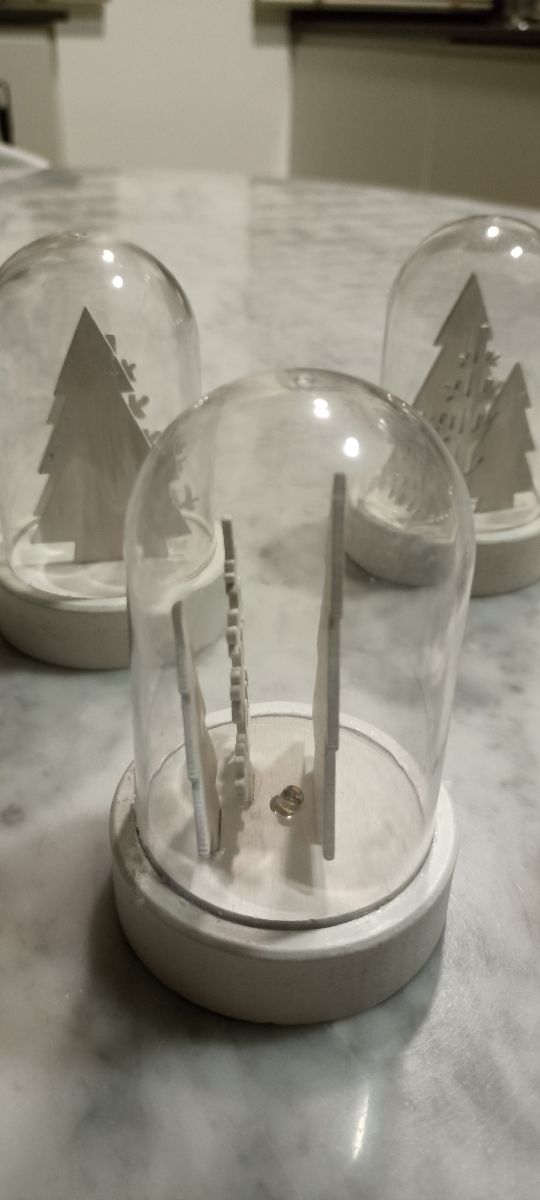 Bosque árbol de Navidad luz