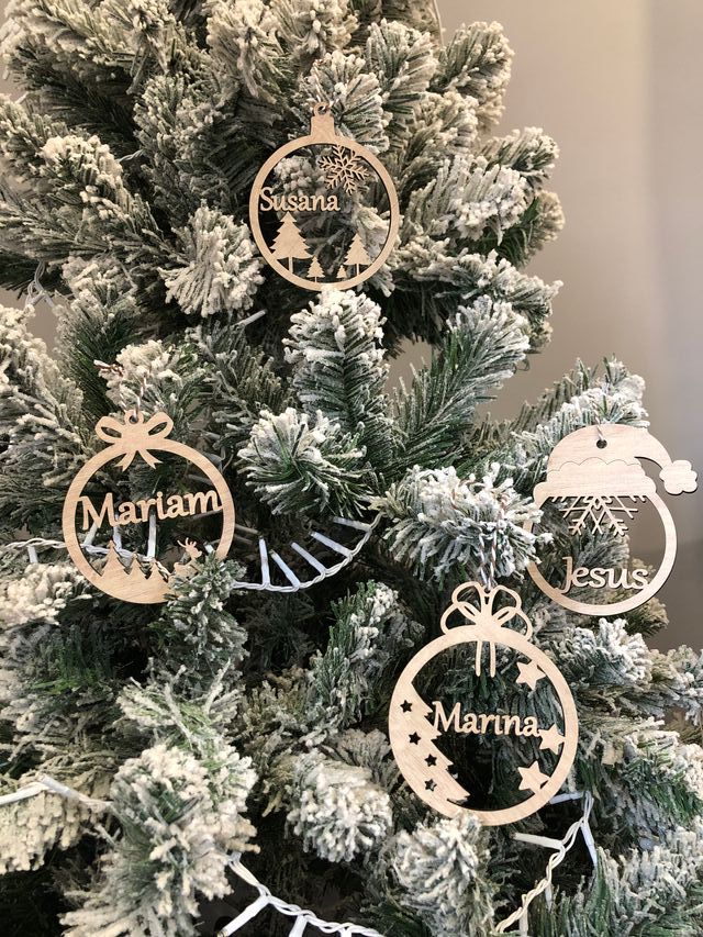 Palla di Natale con nome personalizzato