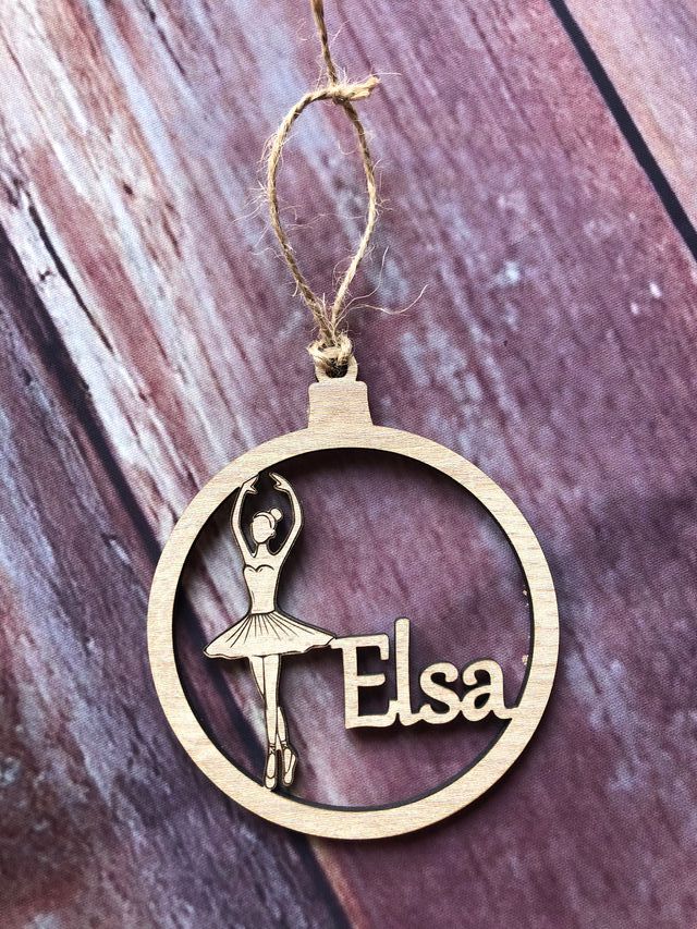 Palla di Natale con nome personalizzato