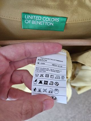 Camisa manga corta de Benetton