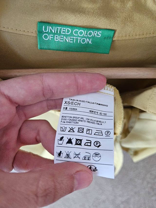 Camisa manga corta de Benetton