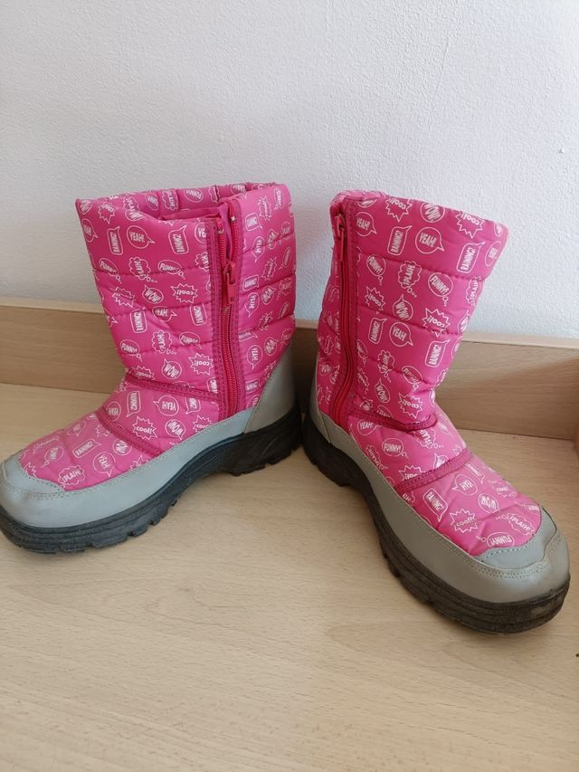 Botas nieve niña