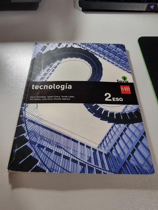 Libro 2°ESO SM de Tecnología, Física, Mates, Lengu