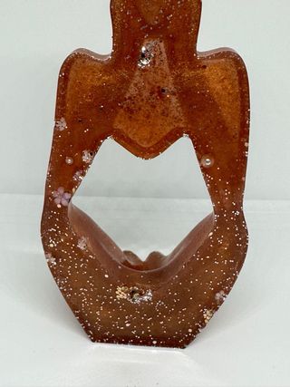 Statuina pensatore handmade in resina
