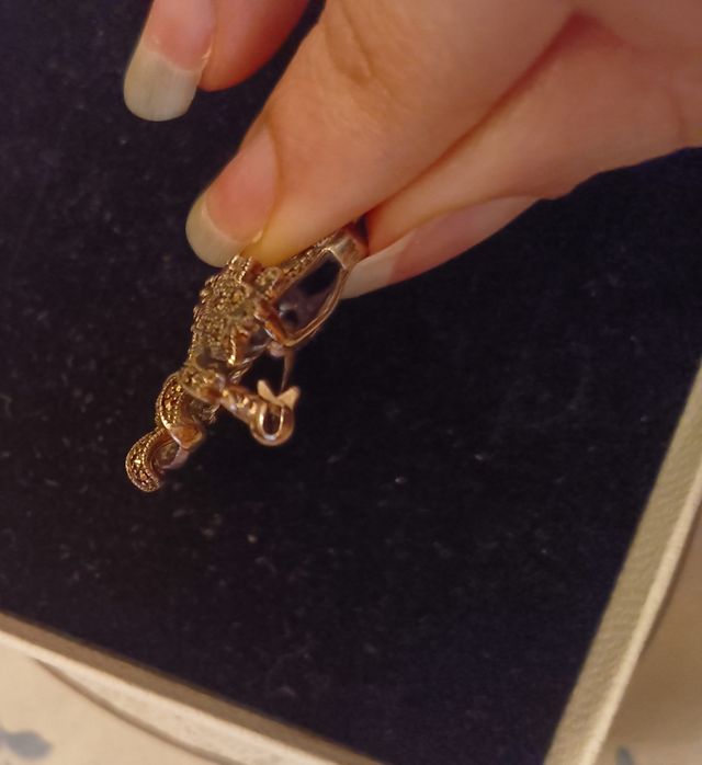 Spilla vintage in argento 925