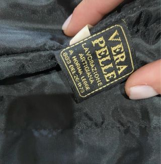 Cappotto di vera pelle 