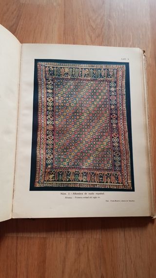 catalago de la exposición de alfombras antiguas
