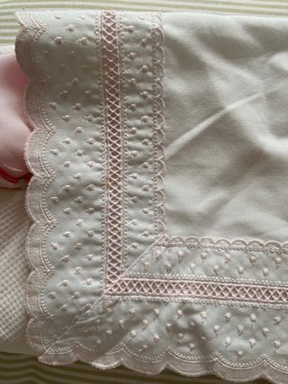 Colcha reversible para capazo Uzturre