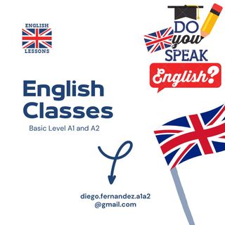 Clases de Inglés A1/A2 para estudiantes y adultos