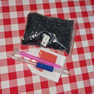 Diamond painting 310 nero