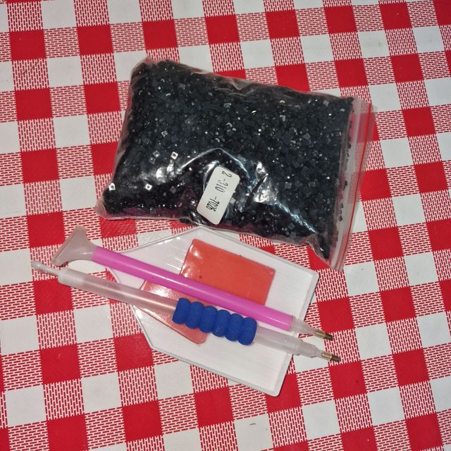 Diamond painting 310 nero