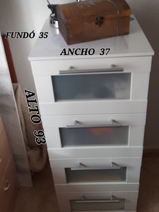 Sinfonier cajonera blanco