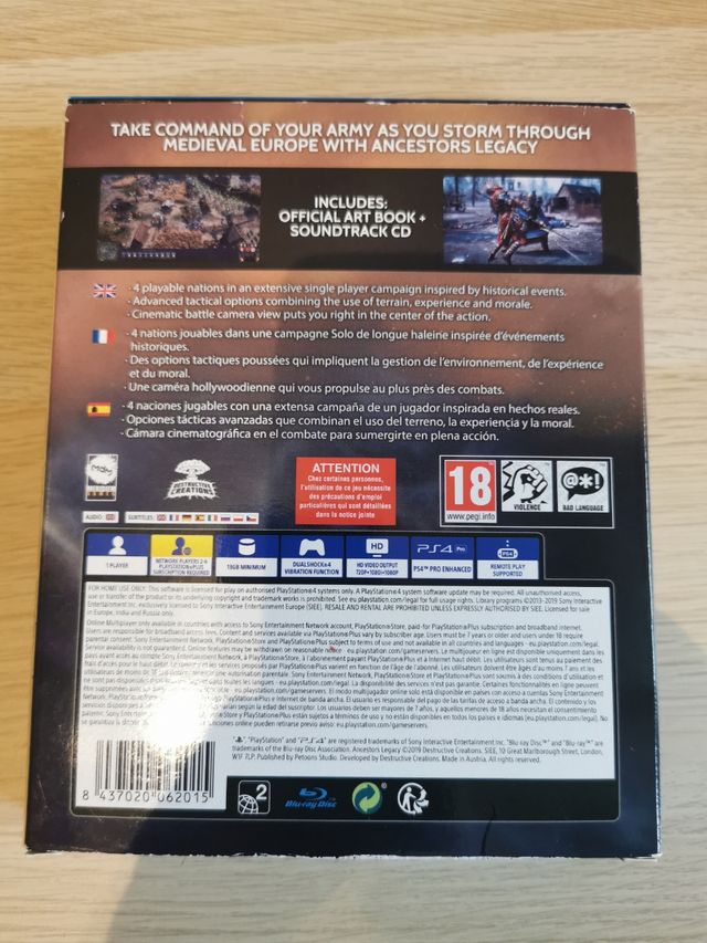 Ancestors Legacy PS4