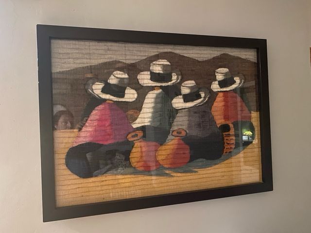 Cuadro tapiz boliviano