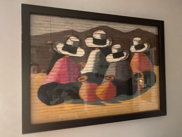 Cuadro tapiz boliviano