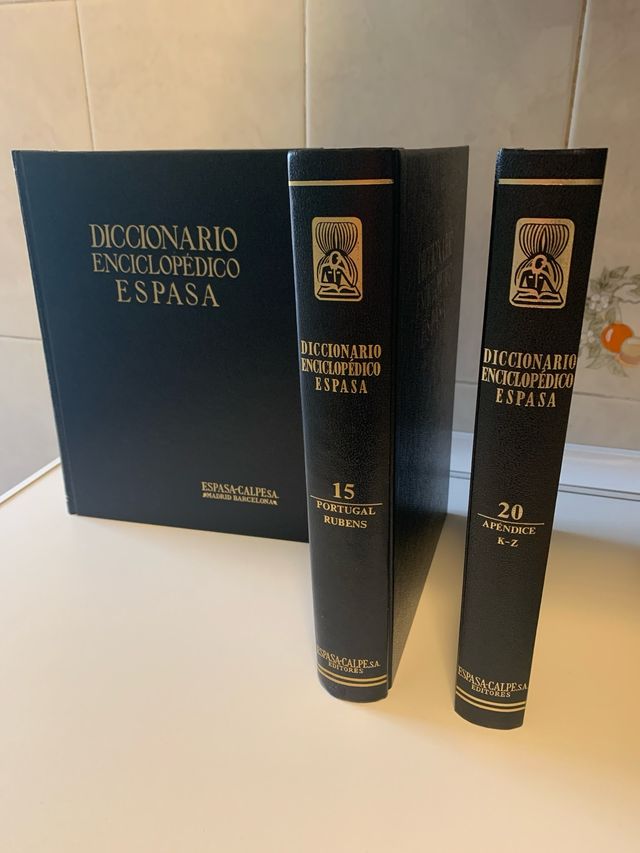 Diccionario Enciclopédico Espasa tapa dura español