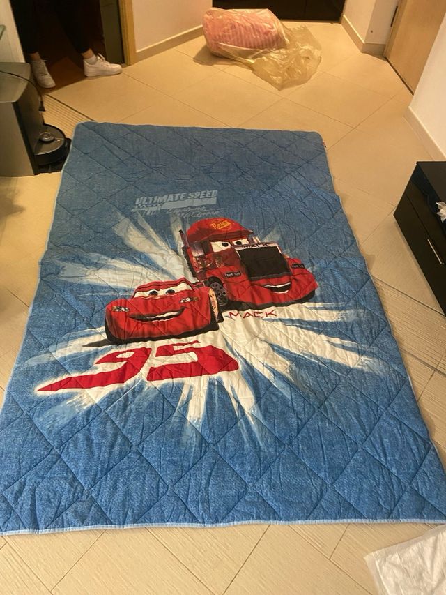 Piumone singolo cars