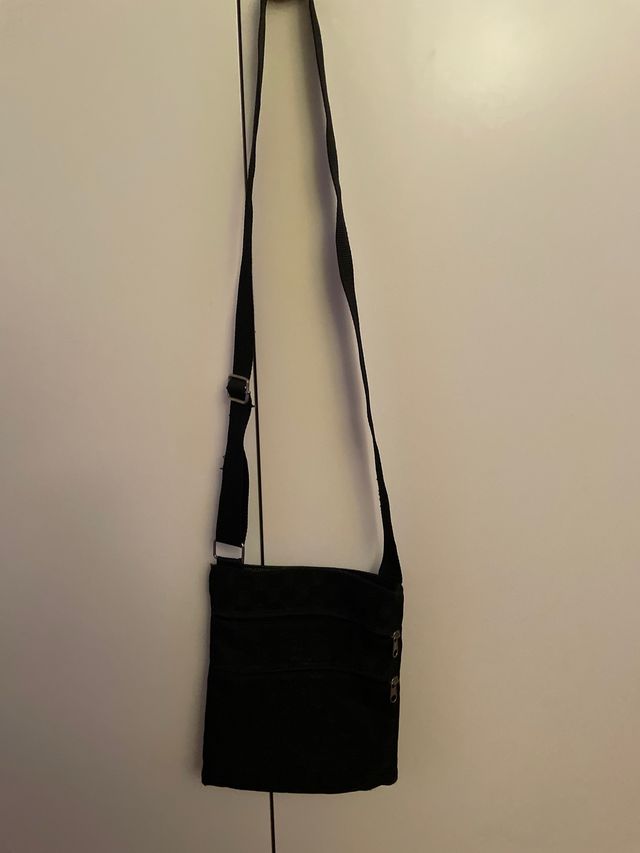 Borsello tracolla unisex nero